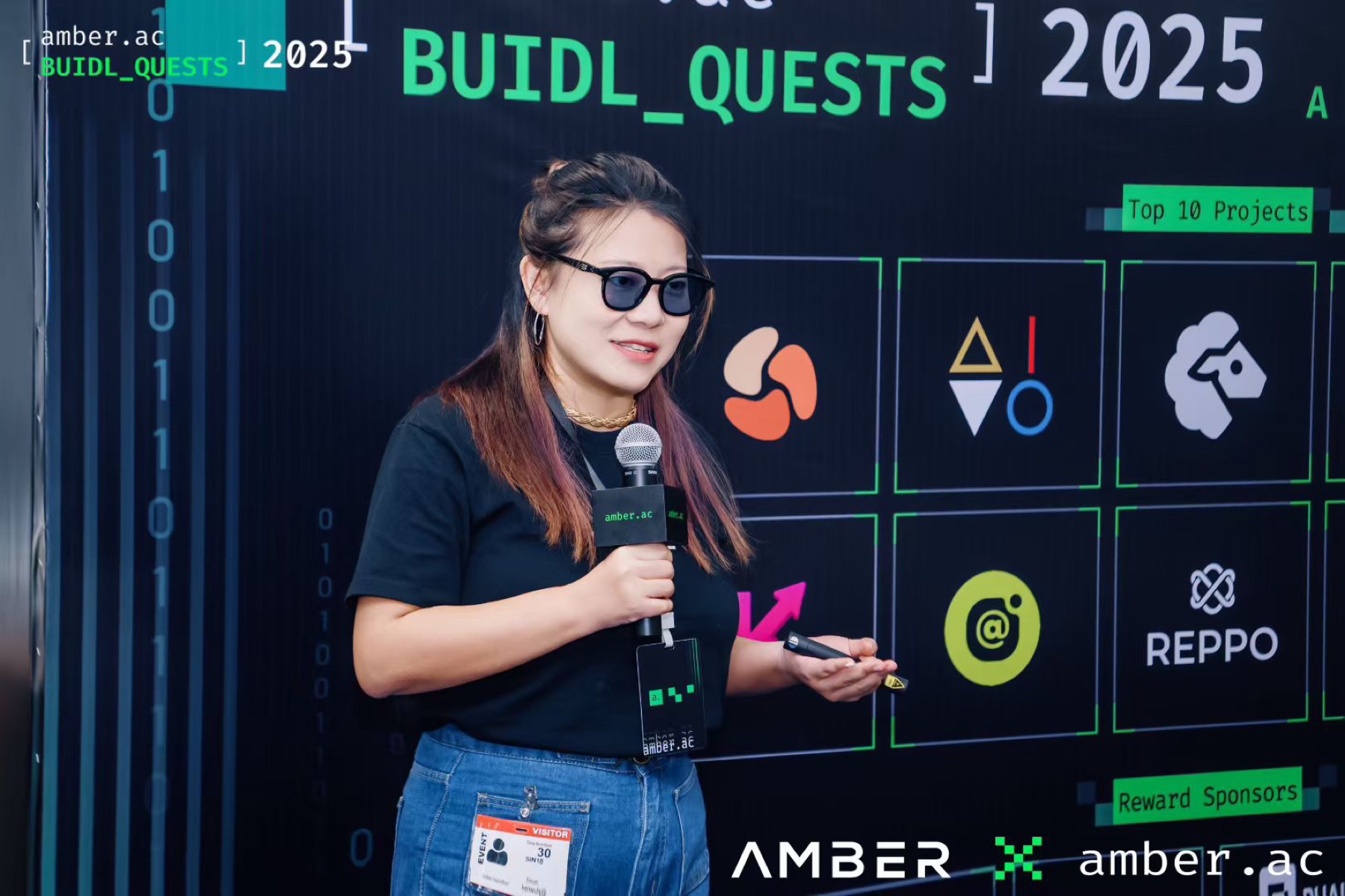 pitching at Amber BUIDL_QUESTS, top 3