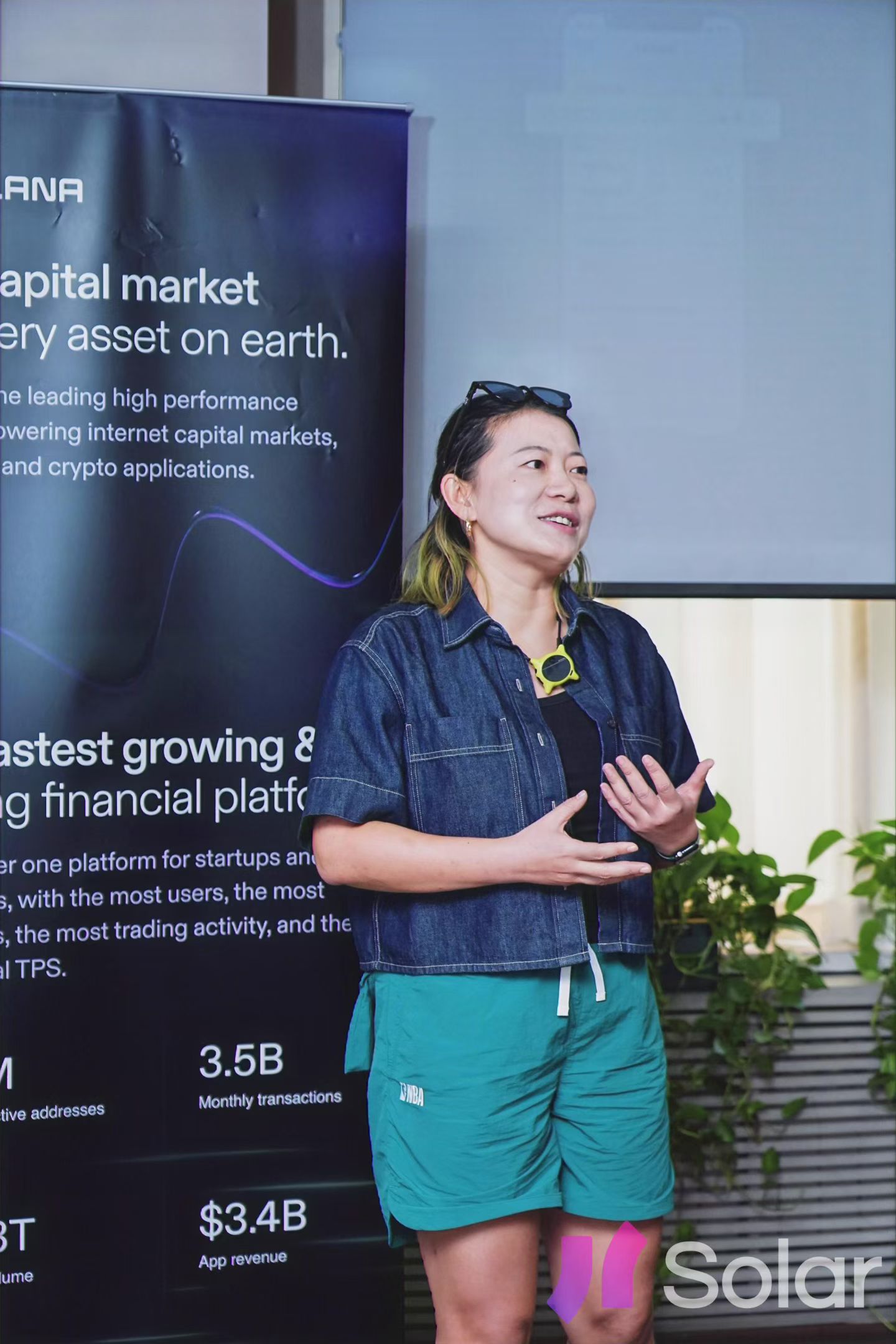 speaking at Solana Hacker House