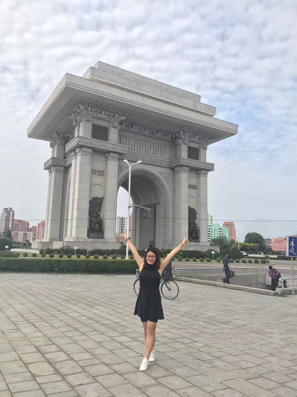 the Arch of Triumph, North Korea