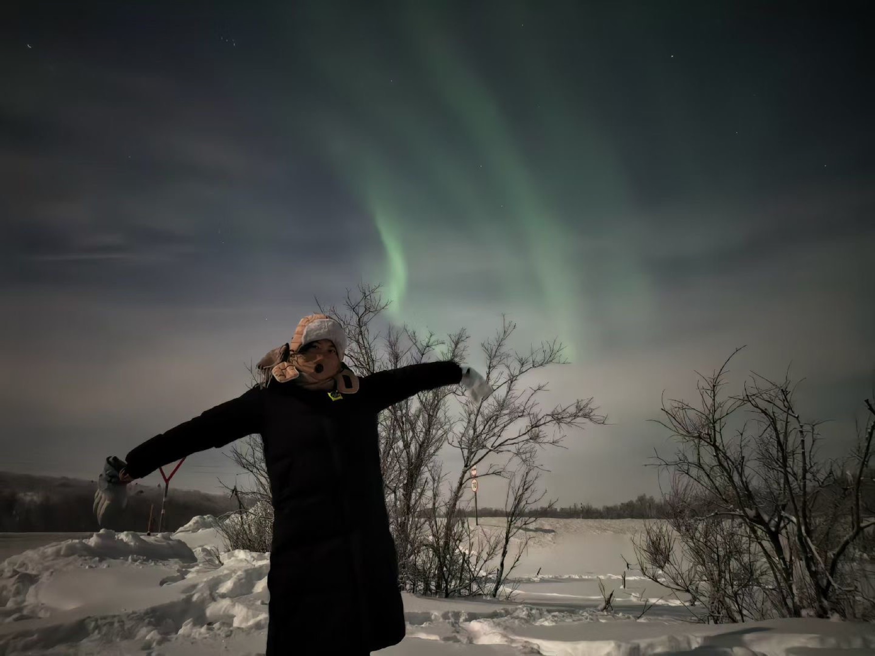 chasing the aurora, Murmansk